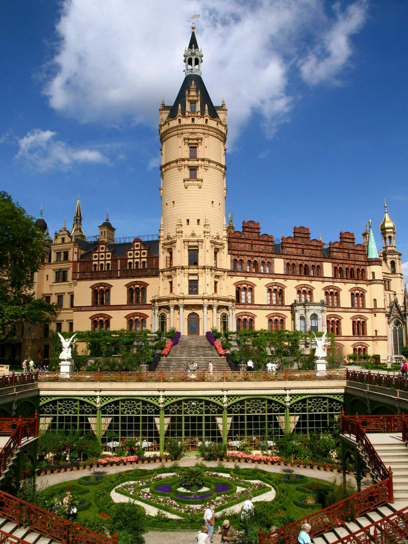 Am Schloss Schwerin (Mecklenburg-Vorpommern)